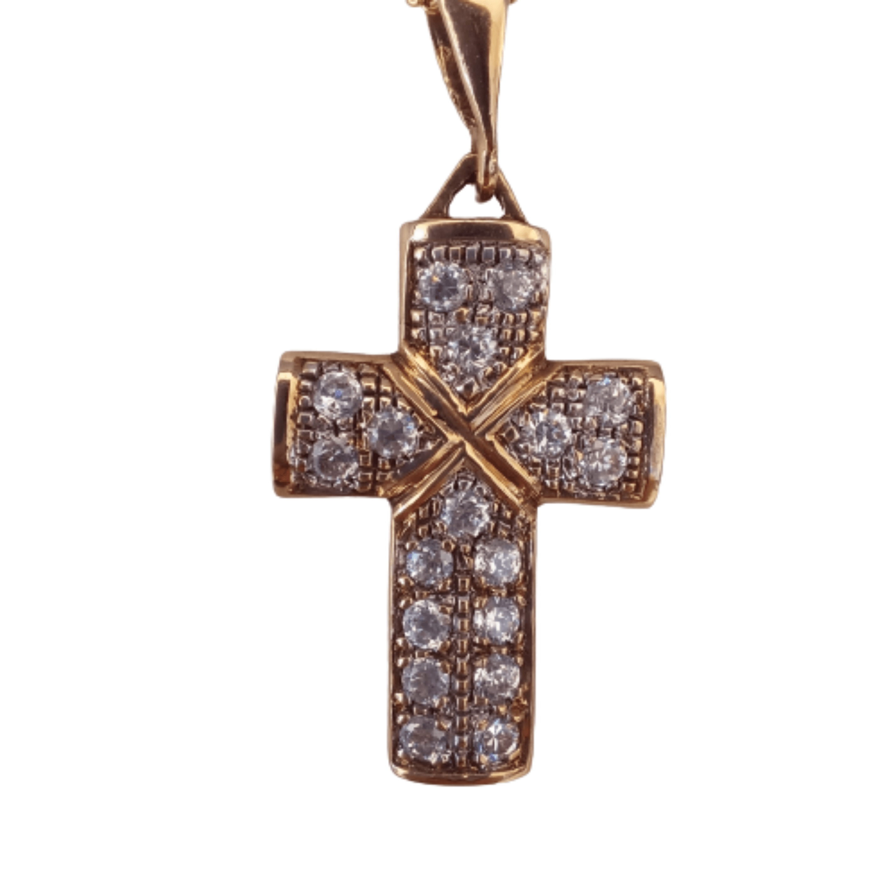 9 carat gold cross pendant store