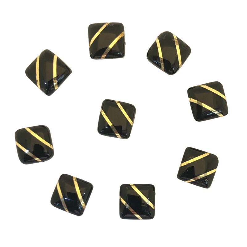 10mm Square instarsia onyx stone- Cape diamond exchange Cape town 