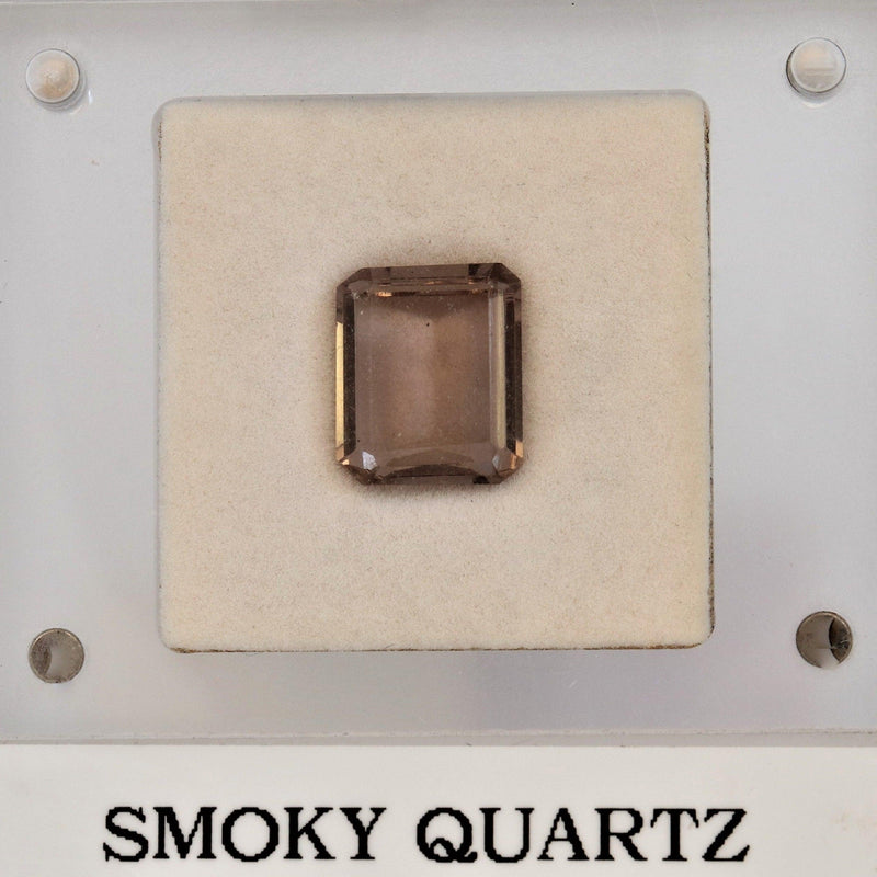 10mmx12mm Octagon Smoky Quartz Stone - cape diamond exchange