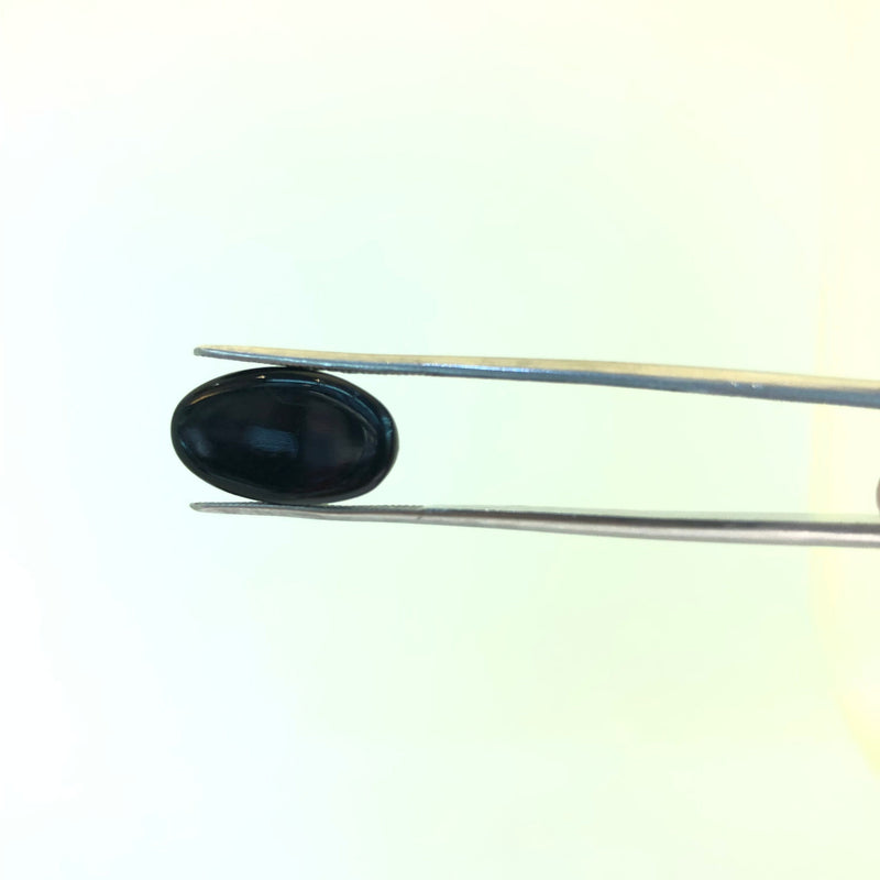 Oval flat onyx stone 18.5x10mm stone-Cape Diamond Exchange, Cape town