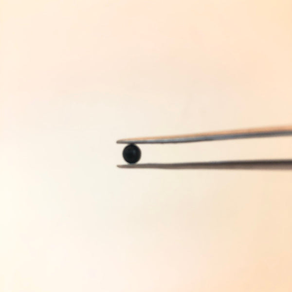 4mm round black onyx stones-Cape Diamond exchange Cape town