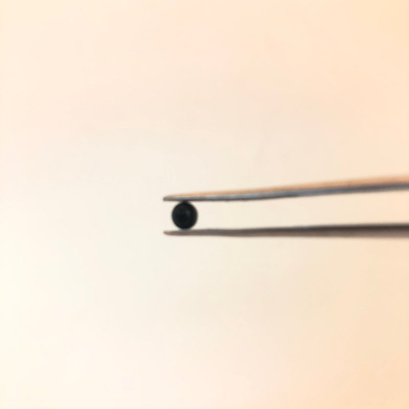 4mm round black onyx stones-Cape Diamond exchange Cape town