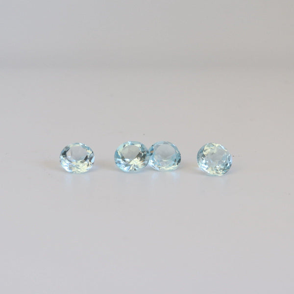 5.1mm blue topaz Stone - cape diamond exchange
