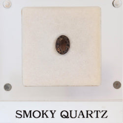 5.3mmx7.2mm Oval Smoky Quartz Stone - cape diamond exchange