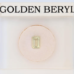 5mmx7mm Emerald Cut Golden Beryl Stone - cape diamond exchange