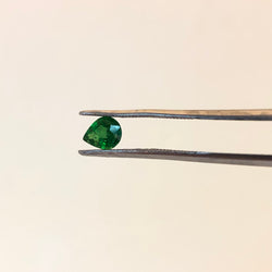 5x6.1mm pear shape tsavorite stone- Cape Diamond exchange Cape town
