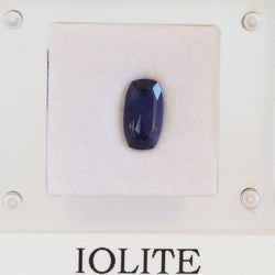 6.8mmx12.3mm Octogan Iolite Stone - cape diamond exchange 