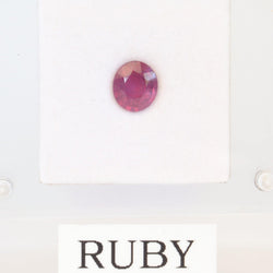 7.2mm x 8mm Oval ruby Stone - cape diamond exchange