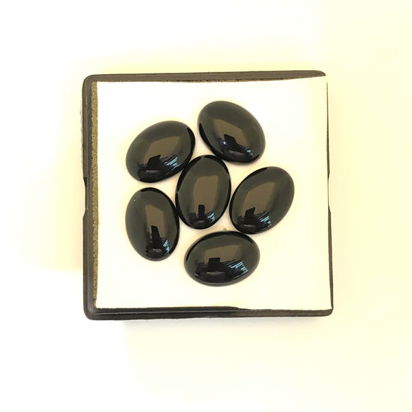 10x18mm oval black onyx stone-Cape diamond exchange Cape town