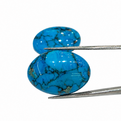 13 x 22mm oval turquoise stone Cape Diamond Exchange Cape Town