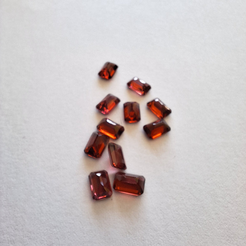 6x4mm Garnet stones loose- Cape Diamond exchange Cape Town