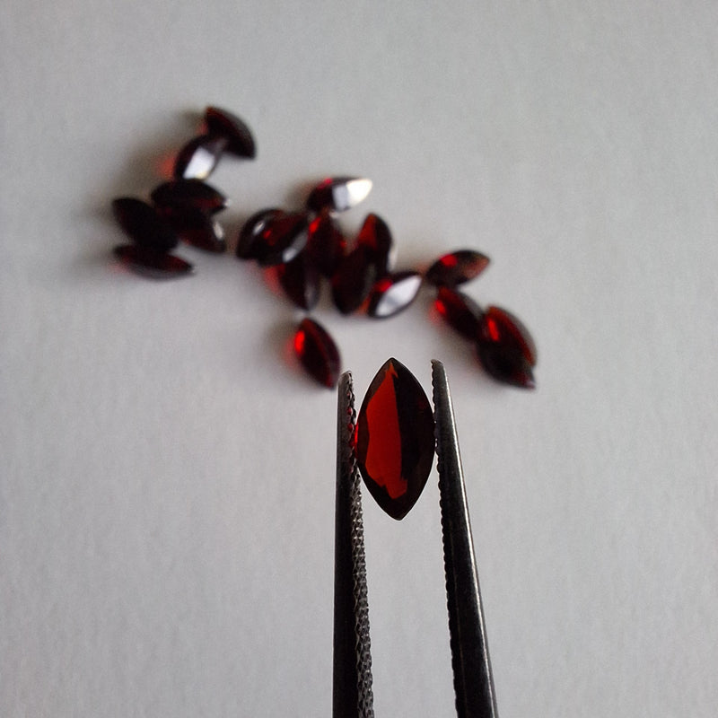 Garnet, Marquise Cut 8x4mm, Cape Town South Africa
