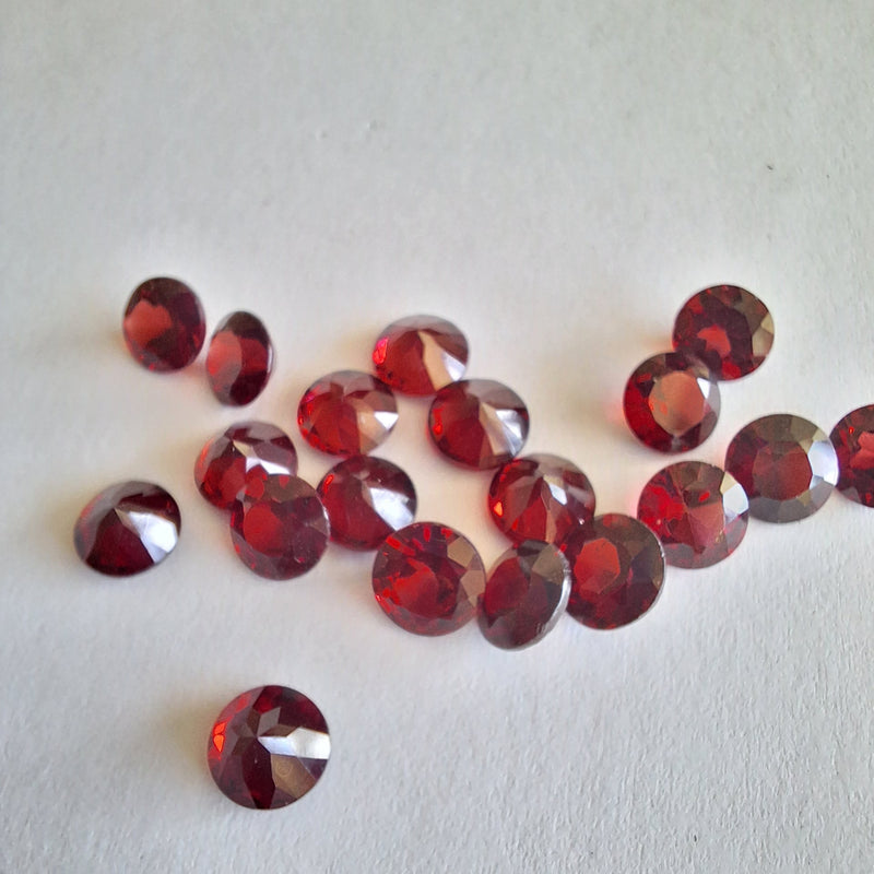 Round Garnet Stones, Cape Town South Africa