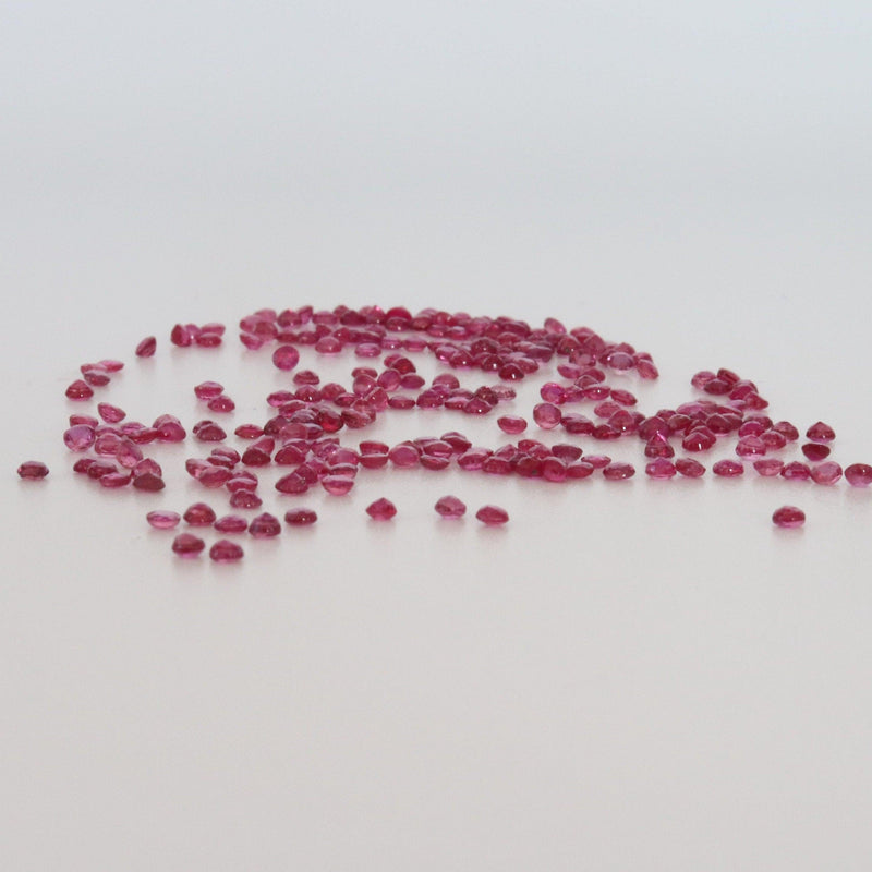 3.0mm x 3.5mm Round Ruby Stone - Cape Diamond Exchange