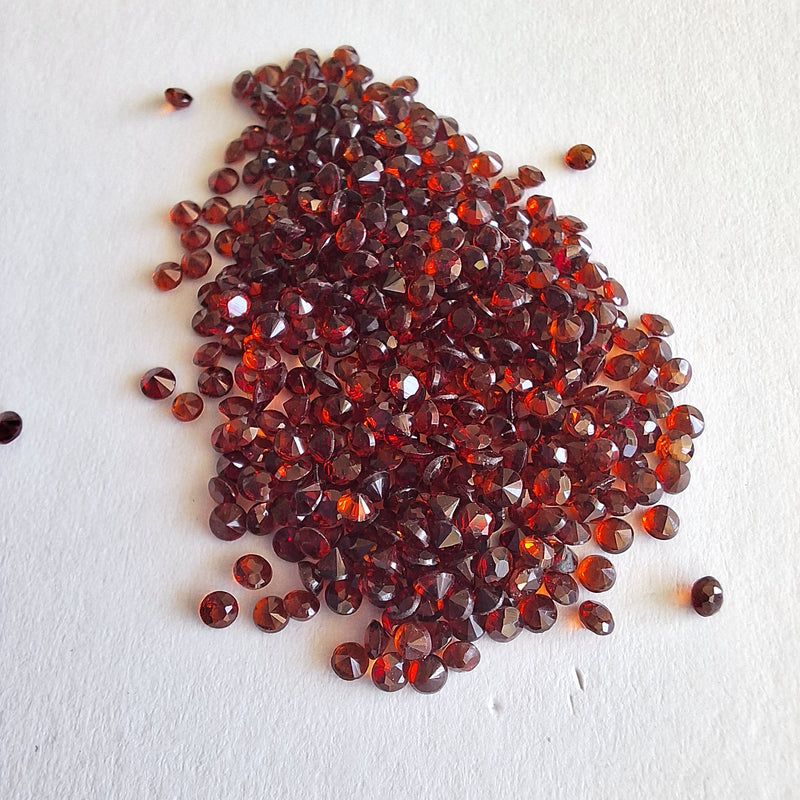 Round Garnet Stones, Cape Town South Africa