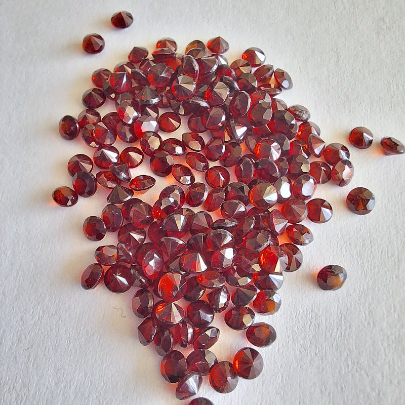 Round Garnet Stones, Cape Town South Africa