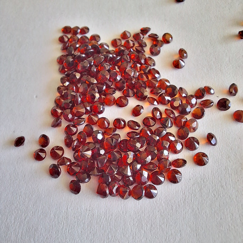 Round Garnet Stones, Cape Town South Africa