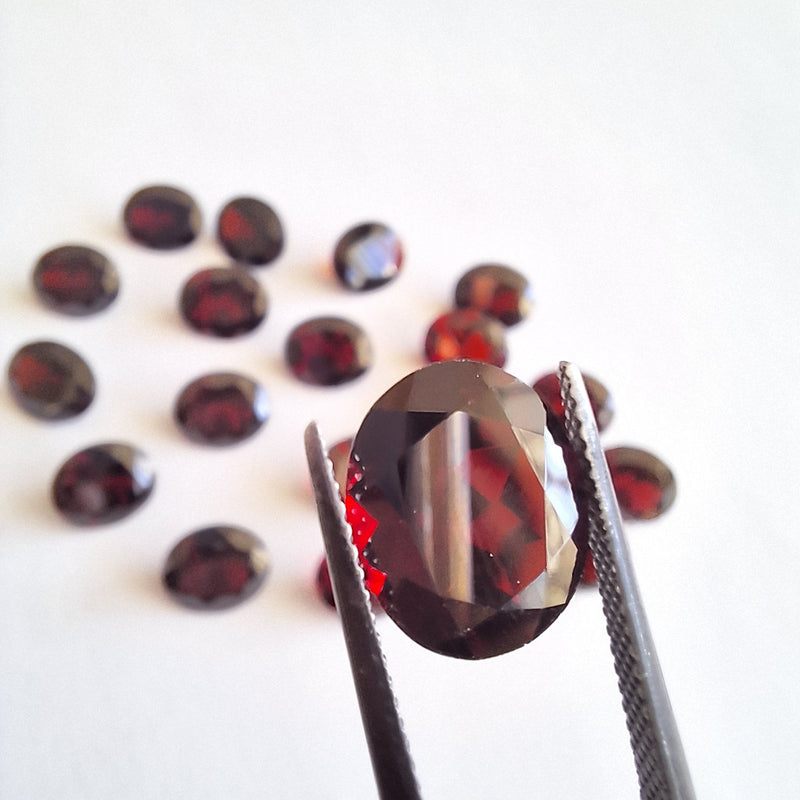 Oval10mmx12 Natural Garnet, Cape Town South Africa