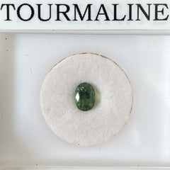 Oval green tourmaline stone Cape Diamond Exchange Cape Town