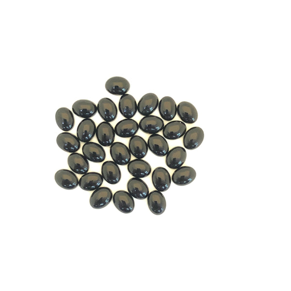 Oval black onyx stones- Cape diamond exchange Cape town 