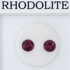 6.9mm Rhodolite stone Cape Diamond Exchange Cape Town