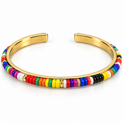 Brass multi-colour bangle Cape Diamond Exchange Cape Town
