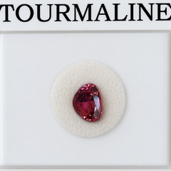 Rounded edges trillion cut pink tourmaline stone- Cape Diamond Exchange Cape Town