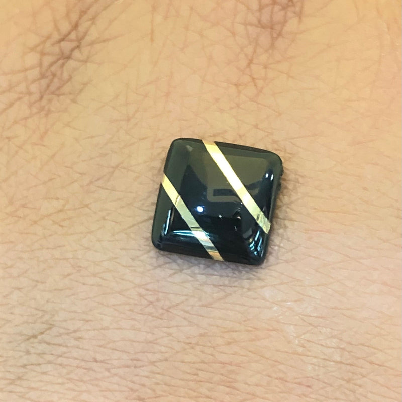 10mm Square instarsia onyx stone- Cape diamond exchange Cape town 