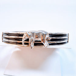 One elephant 3 row bangle front view-Cape Town South Africa