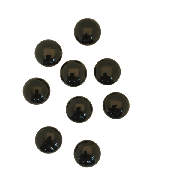 15mm round black onyx stone -Cape Diamond exchange Cape town