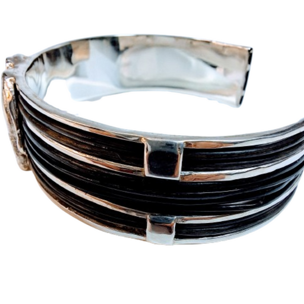 thick_full_elephant_3_row_side_view_bangle- Cape Diamond Exchange Cape Town