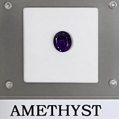 Oval 7.5x9.3mm Amethyst stone - Cape Diamond Exchange Cape Town