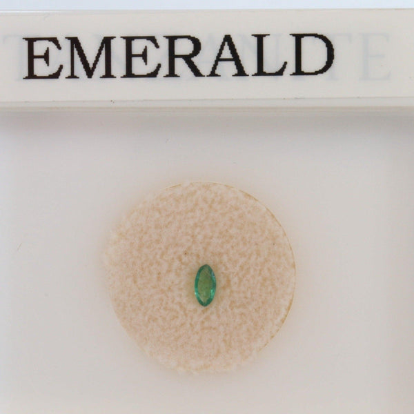 0.09ct Marquise Emerald Stone - cape diamond exchange