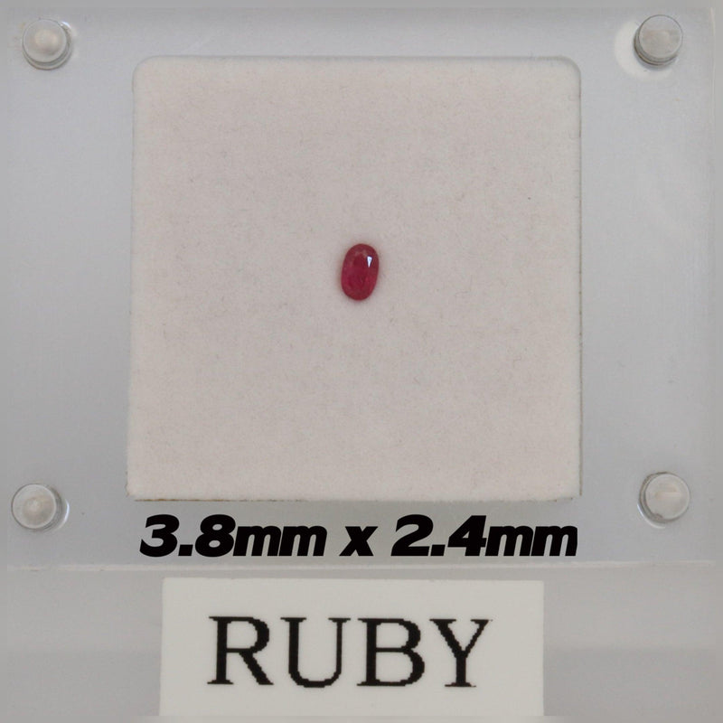 Oval Ruby Cabochon Stone Cape Diamond Exchange in St. George's Mall