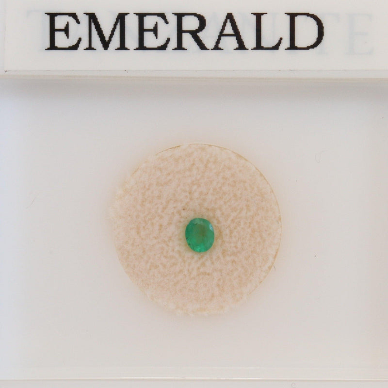 0.23ct Oval Emerald Stone - cape diamond exchange