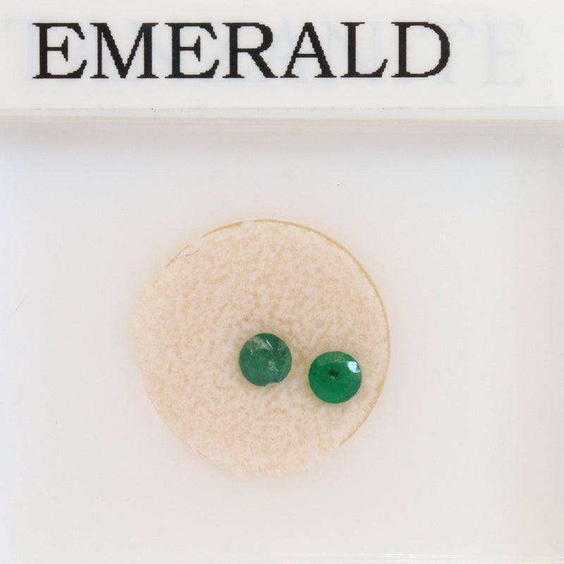 0.33ct Round Emerald Stone - cape diamond exchange