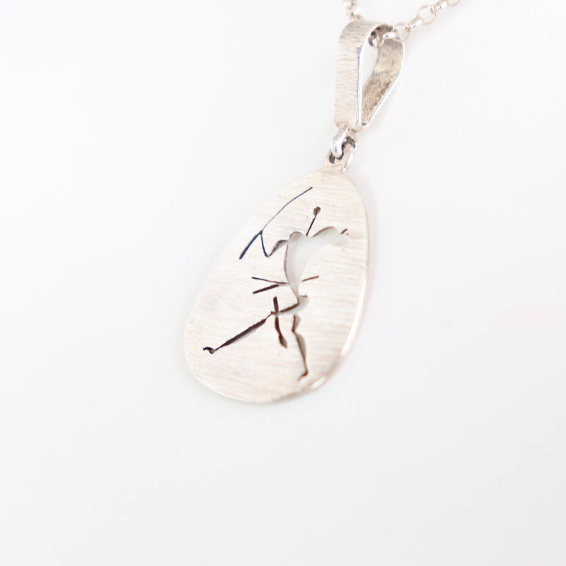 Rock Art Pendant in Silver - Cape Diamond Exchange