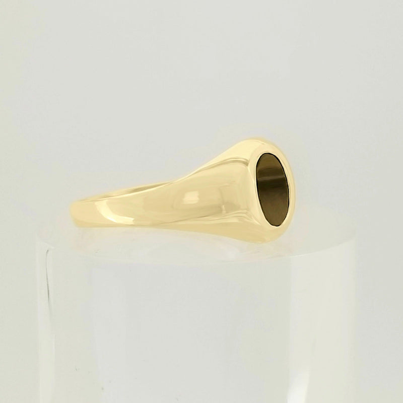 9 kt Yellow Gold Tiger Eye Ring - Cape Diamond Exchange