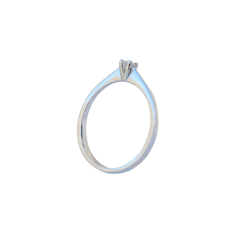 White Gold Engagement Ring - cape diamond exchange