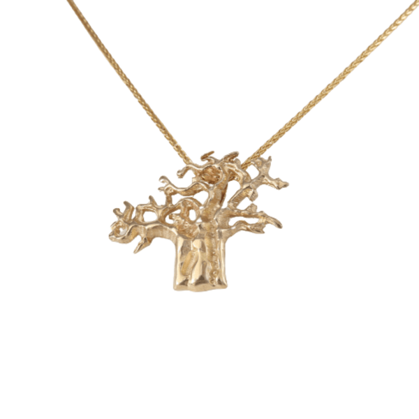 14kt Tree of life Pendant - cape diamond exchange	