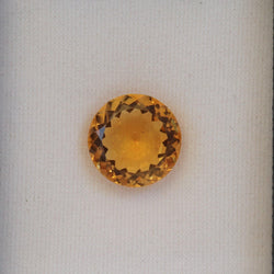 14mm Round Citrine Stone - cape diamond exchange