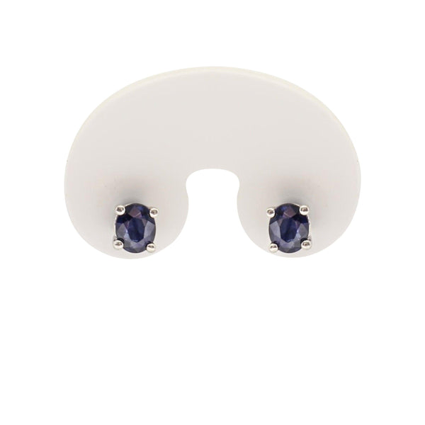 Sapphire stud Earrings