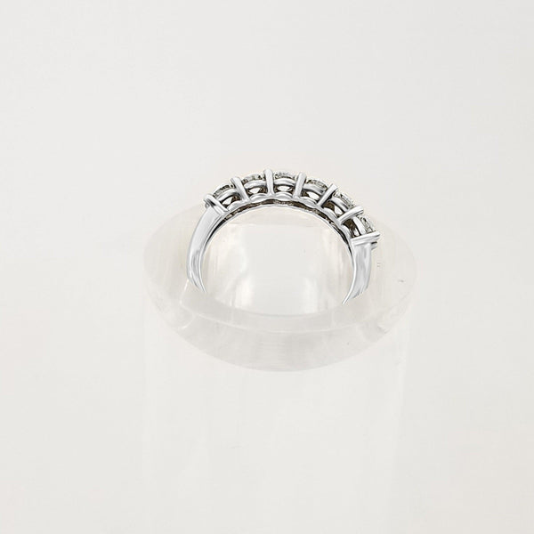 18kt White Gold Diamond Half Eternity Ring - Cape Diamond Exchange