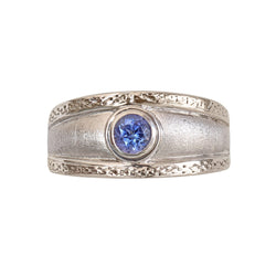 Bezel set Tanzanite Ring - Cape Diamond Exchange