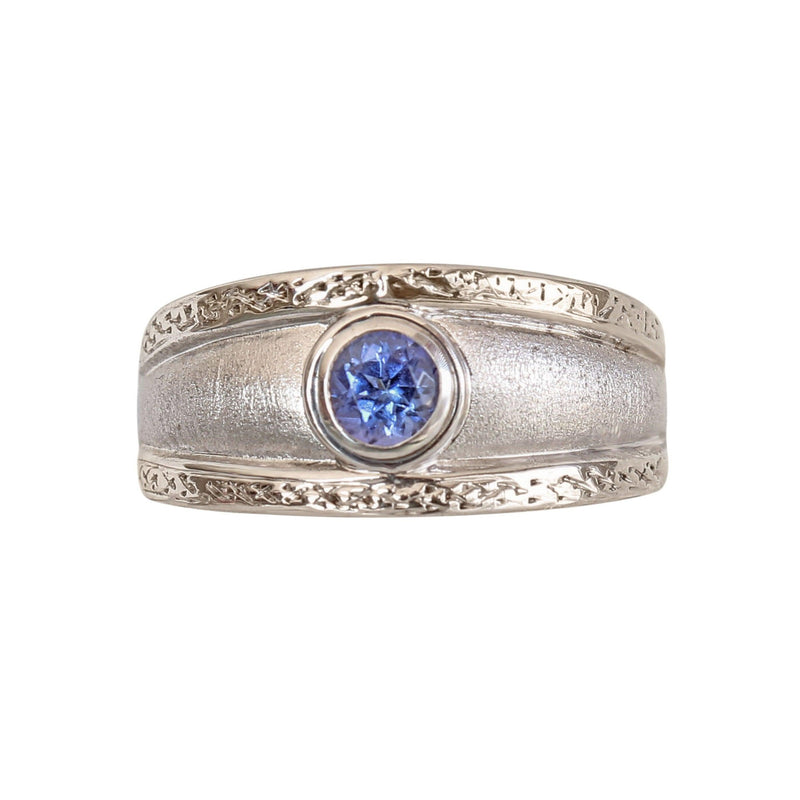 Bezel set Tanzanite Ring - Cape Diamond Exchange