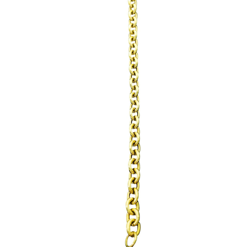 18kt Yellow Gold Anchor Link Bracelet - Cape Diamond Exchange