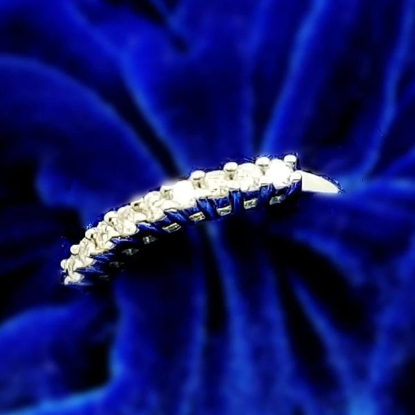 9 kt White Gold Eternity Diamond Ring - Cape Diamond Exchange