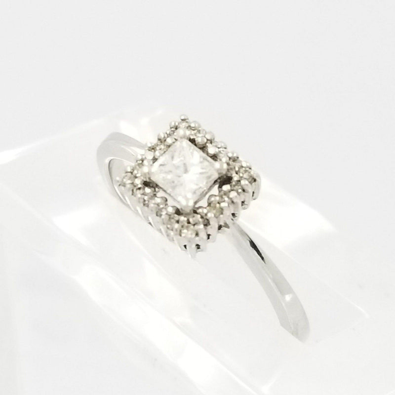 Square Design Halo Diamond Ring - Cape Diamond Exchange