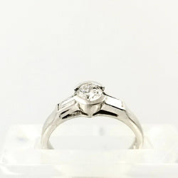 Platinum Engagement Ring - Cape Diamond Exchange