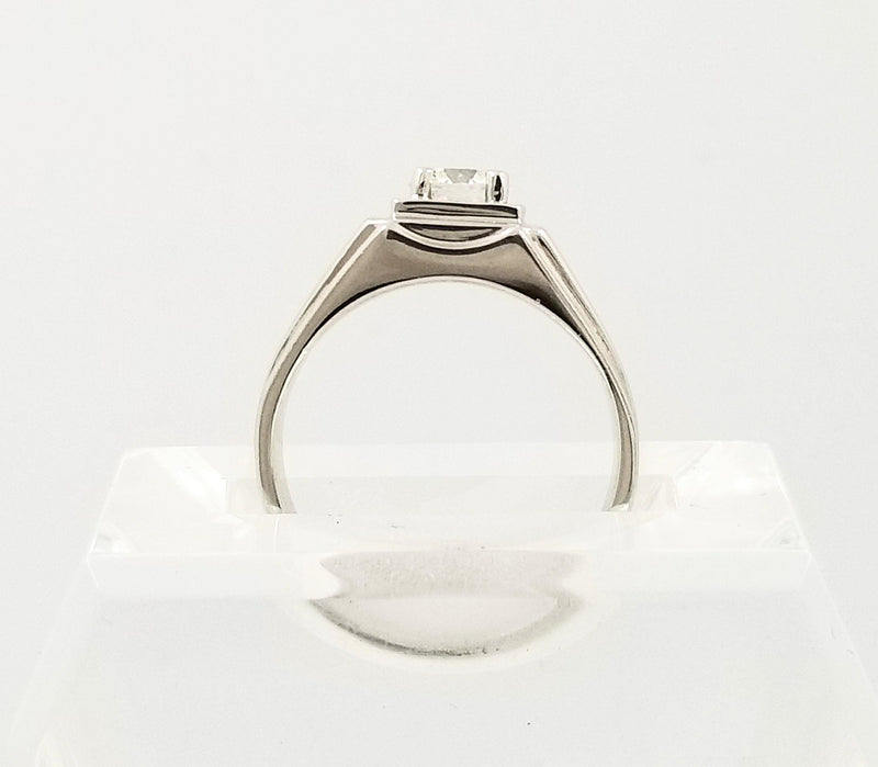 Men's Ring With Grooves on the Side - Cape Diamond Exchange